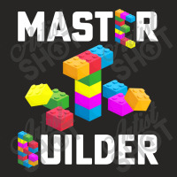 Kids Cool Master Builder Block Building For Boys Girls Ladies Fitted T-shirt | Artistshot