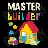 Cool Master Builder Funny Building Blocks Gift Men Women Cropped Hoodie | Artistshot