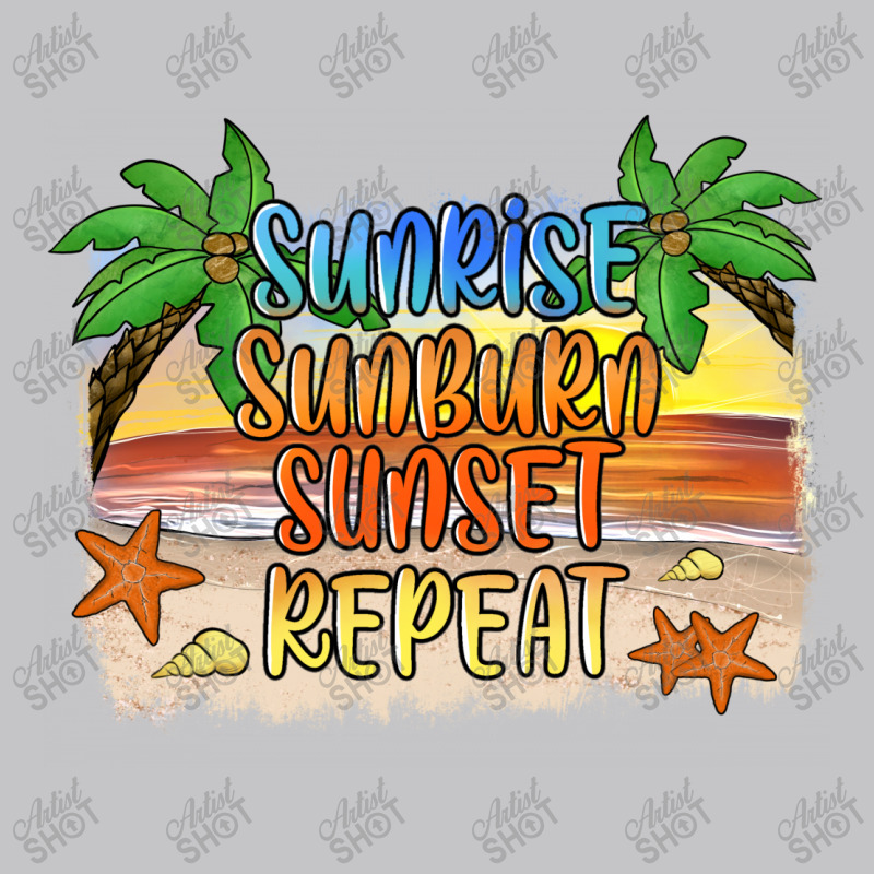 Sunrise Sunburn Sunset Repeat2 Baby Bodysuit by JahusDesignShop | Artistshot