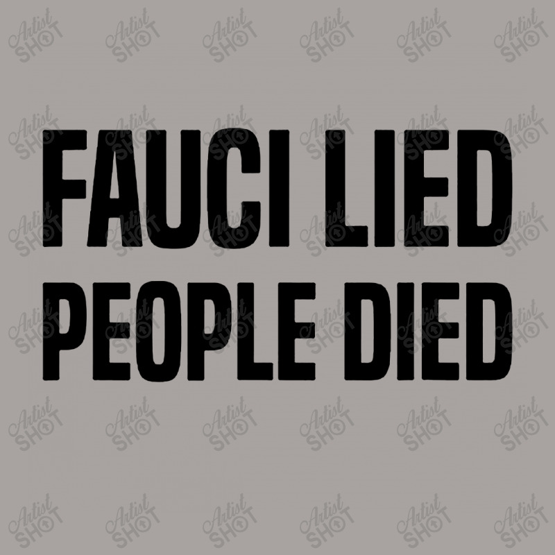 Fauci Lied People Died Racerback Tank by Star Store | Artistshot