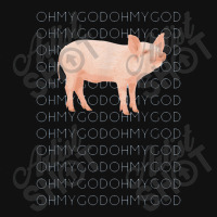 Oh My God Pig Pin-back Button | Artistshot