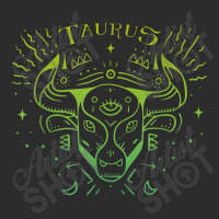 Taurus Zodiac Sign & Astrology Art Hand Drawn Green Taurus Exclusive T-shirt | Artistshot