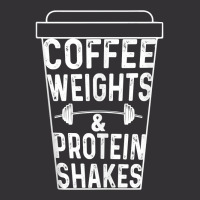 Coffee Weights & Protein Shakes Funny Lifting Tank Top Vintage Short | Artistshot