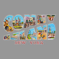 Coney Island New York Ny Vintage Retro Souvenir T Shirt Women's V-neck T-shirt | Artistshot