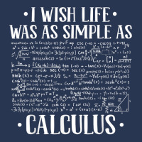 I Wish Life Was As Simple As Calculus   Mathematics Calculus T Shirt Men Denim Jacket | Artistshot