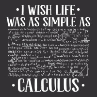 I Wish Life Was As Simple As Calculus   Mathematics Calculus T Shirt Vintage Hoodie | Artistshot