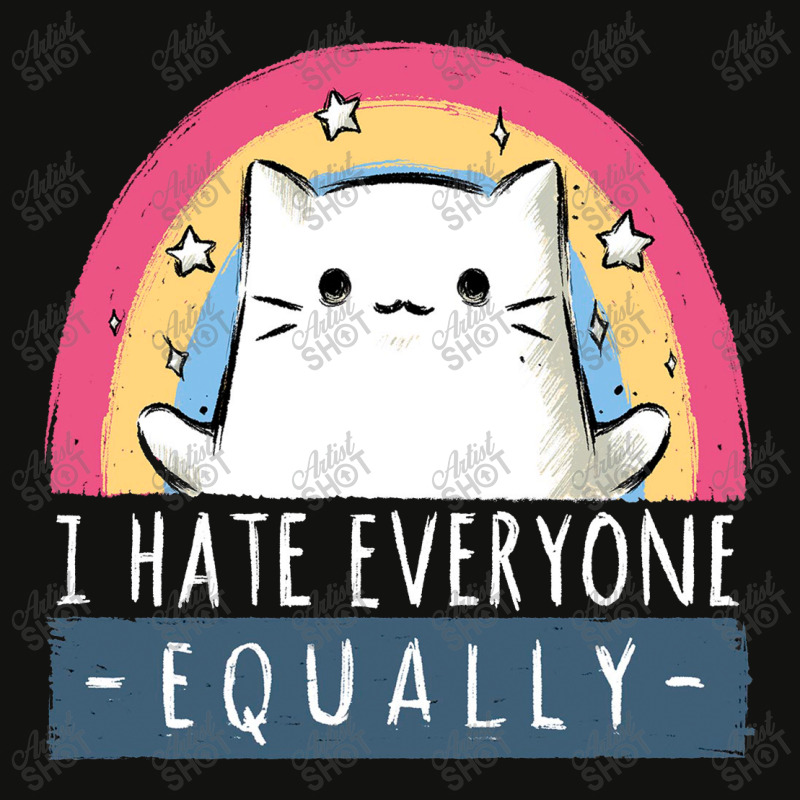 Equally Hate Scorecard Crop Tee by chrisnom | Artistshot