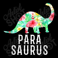 Parasaurus Paraprofessional Funny Dinosaur Floral Pocket T-shirt | Artistshot