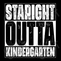 Kids Straight Outta Kindergarten Funny First Day Of School Men's Long Sleeve Pajama Set | Artistshot