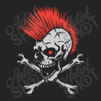 Punk Skull 3/4 Sleeve Shirt | Artistshot