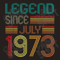 Legend Since July 1973 49 Years Old Vintage 49th Birthday Tank Top | Artistshot