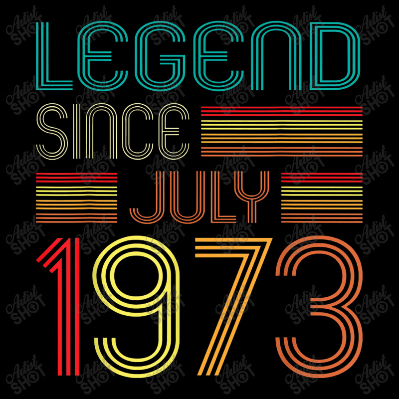 Legend Since July 1973 49 Years Old Vintage 49th Birthday Long Sleeve Shirts | Artistshot