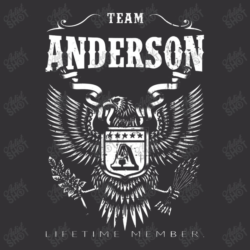 Team Anderson Lifetime Member Vintage Hoodie And Short Set by wulanguritnoo | Artistshot