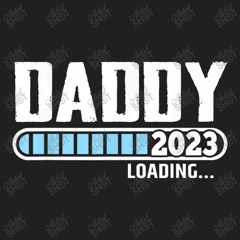 Mens New Dad 1st Time Dad Est 2023 Promoted To Daddy 2023 Father T-shirt | Artistshot