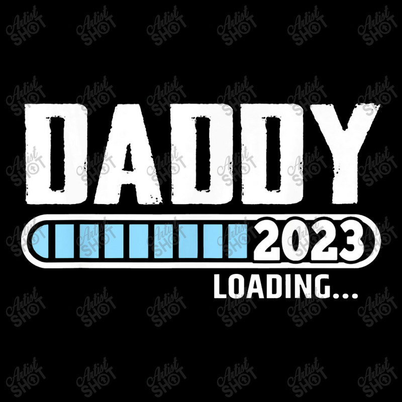 Mens New Dad 1st Time Dad Est 2023 Promoted To Daddy 2023 Father Pocket T-shirt | Artistshot