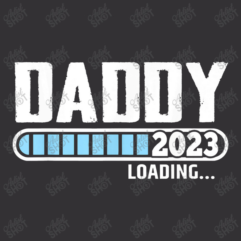 Mens New Dad 1st Time Dad Est 2023 Promoted To Daddy 2023 Father Vintage Short | Artistshot