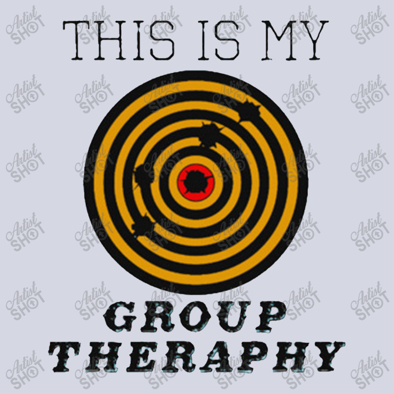 This Is My Group Therapy Shooting Target Fleece Short | Artistshot