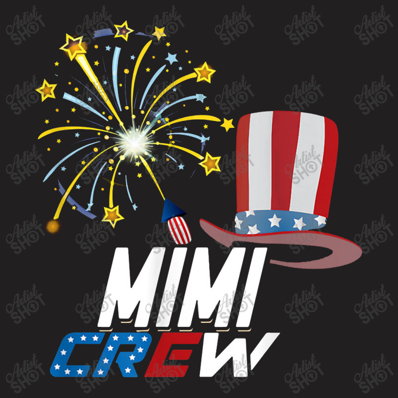 Mimi Crew 4th Of July Patriotic American Family Matching T-shirt | Artistshot