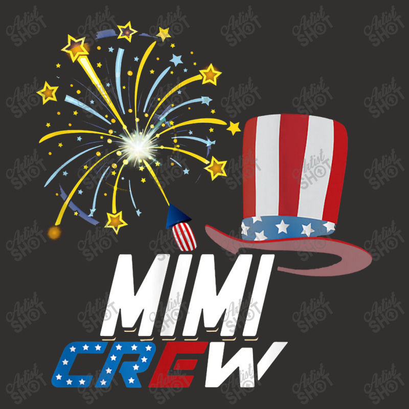 Mimi Crew 4th Of July Patriotic American Family Matching Champion Hoodie | Artistshot