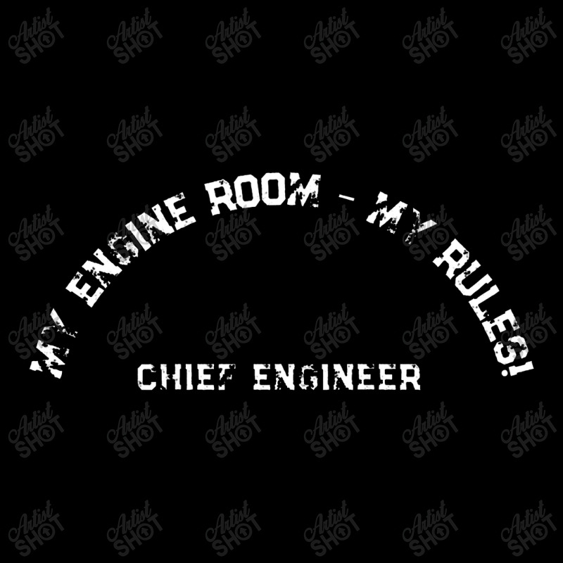 My Engine Room My Rules Shirt On Back Ships Chief Engineer Zipper Hoodie | Artistshot