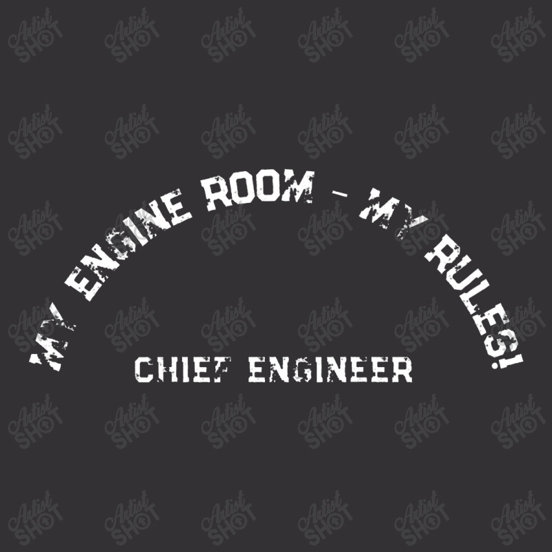 My Engine Room My Rules Shirt On Back Ships Chief Engineer Vintage Short | Artistshot