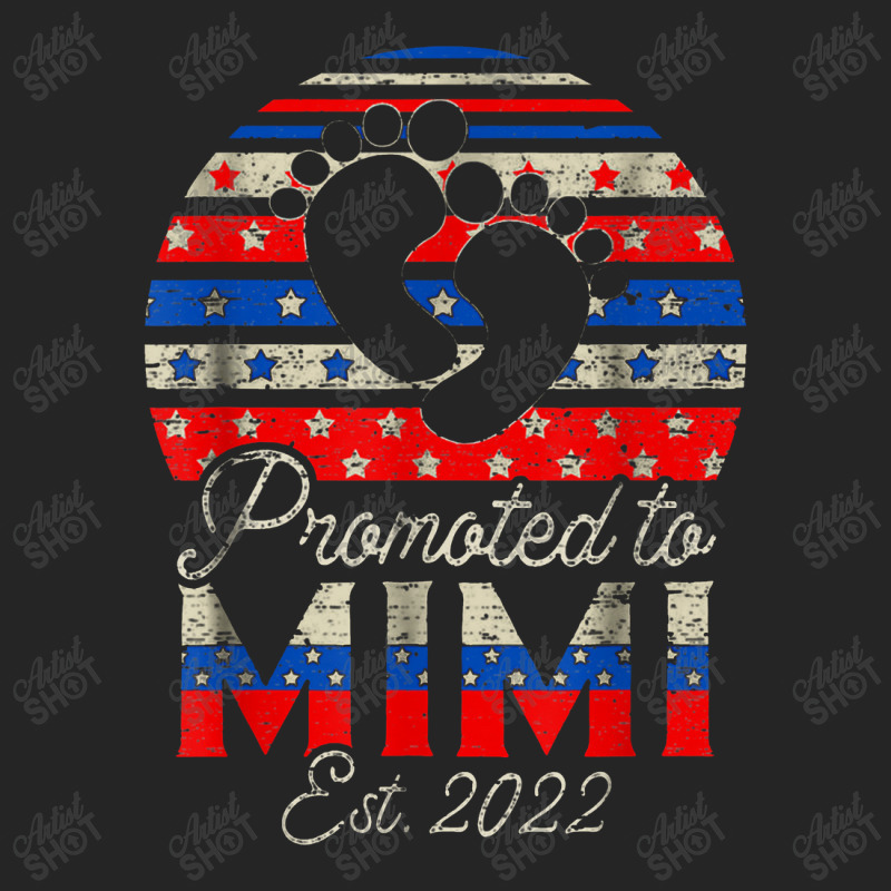 Promoted To Mimi 2022 New Mimi Gifts Usa Flag Unisex Hoodie | Artistshot