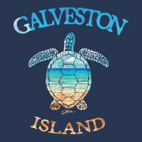 Jcombs Galveston Island, Tx, Sea Turtle And Beach T Shirt Men Denim Jacket | Artistshot