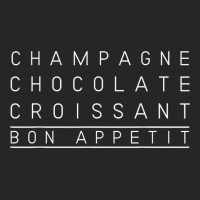 Champagne Chocolate Croissant Bon Appetit   Womens Tee Shirt Ladies Fitted T-shirt | Artistshot