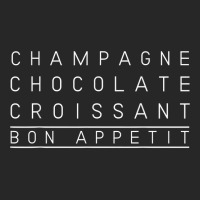 Champagne Chocolate Croissant Bon Appetit   Womens Tee Shirt Women's Pajamas Set | Artistshot