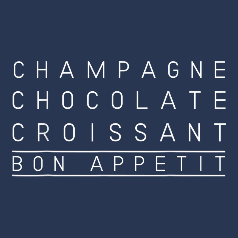 Champagne Chocolate Croissant Bon Appetit   Womens Tee Shirt Ladies Denim Jacket by harmanyuan | Artistshot