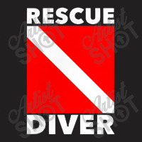 Scuba Divers Certified Rescue Diver T-shirt | Artistshot