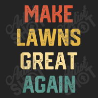 Vintage Make Lawns Great Again Shirt Lawn Mowing Dad 3/4 Sleeve Shirt | Artistshot