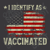 I Identify As Vaccinated American Flag Vaccinated Ladies Curvy T-shirt | Artistshot