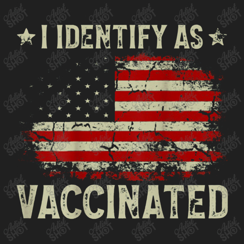 I Identify As Vaccinated American Flag Vaccinated Ladies Polo Shirt by kerjalembor | Artistshot