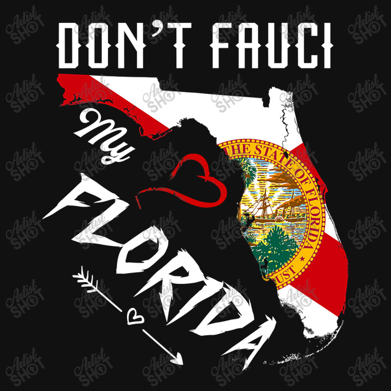 Don't Fauci My Florida Flag Vintage Florida Map T Shirt Baby Bibs | Artistshot