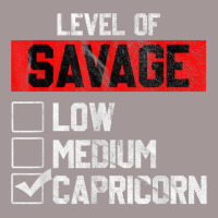 Level Of Savage Capricorn Horoscope Birthday Gift T Shirt Vintage Hoodie | Artistshot