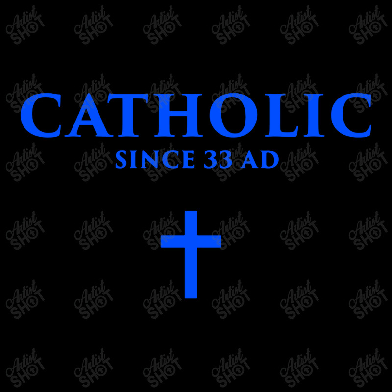 Catholic Since 33 Ad Fleece Short | Artistshot