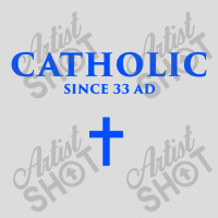 Catholic Since 33 Ad Men's Polo Shirt | Artistshot