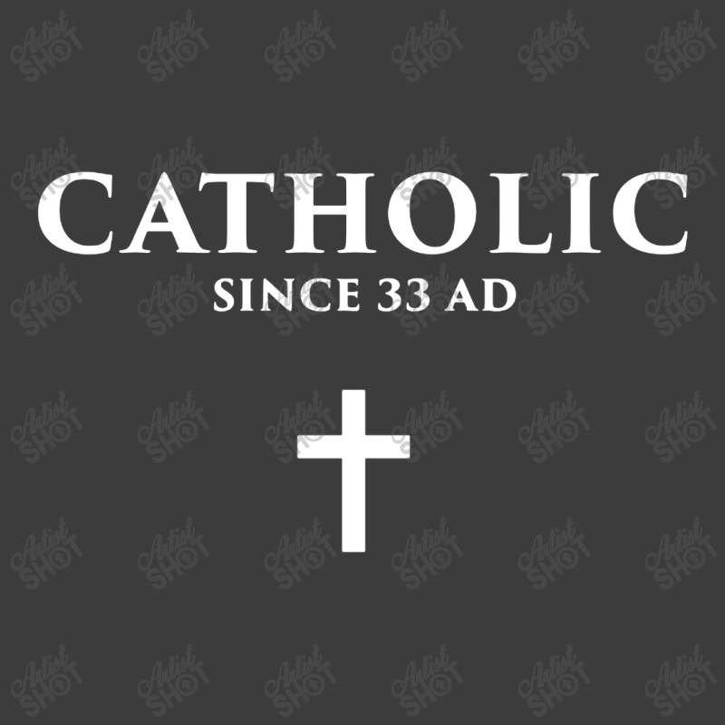 Catholic Since 33 Ad Men's Polo Shirt | Artistshot