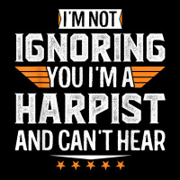 Mens I’m A Harpist And Can’t Hear Dad Mom Christmas T Shirt Adjustable Cap | Artistshot