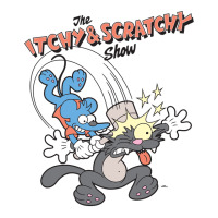 Us The Simpsons Itchy & Scratchy Hammer 01 Heather Grey H Pullover Hoo Sticker | Artistshot