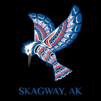 Skagway Alaska Kingfisher Native American Indian Bird Art T Shirt Adjustable Cap | Artistshot