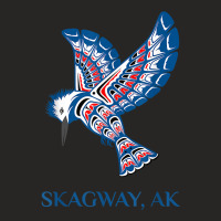 Skagway Alaska Kingfisher Native American Indian Bird Art T Shirt Ladies Fitted T-shirt | Artistshot