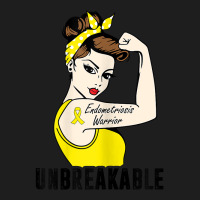 Womens Endometriosis Warrior Unbreakable T Shirt Awareness Gift T Shir Classic T-shirt | Artistshot