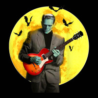 Frankenguitar Frankenstein Plays Electric Guitar Halloween T Shirt Toddler 3/4 Sleeve Tee | Artistshot