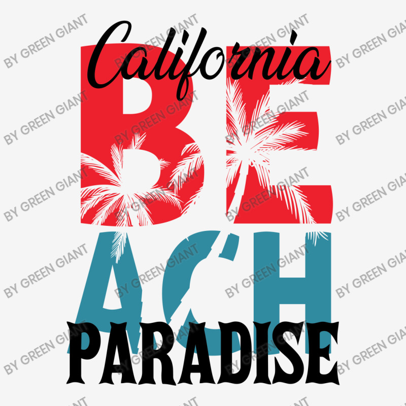 California Beach Paradise Classic T-shirt by Green Giant | Artistshot