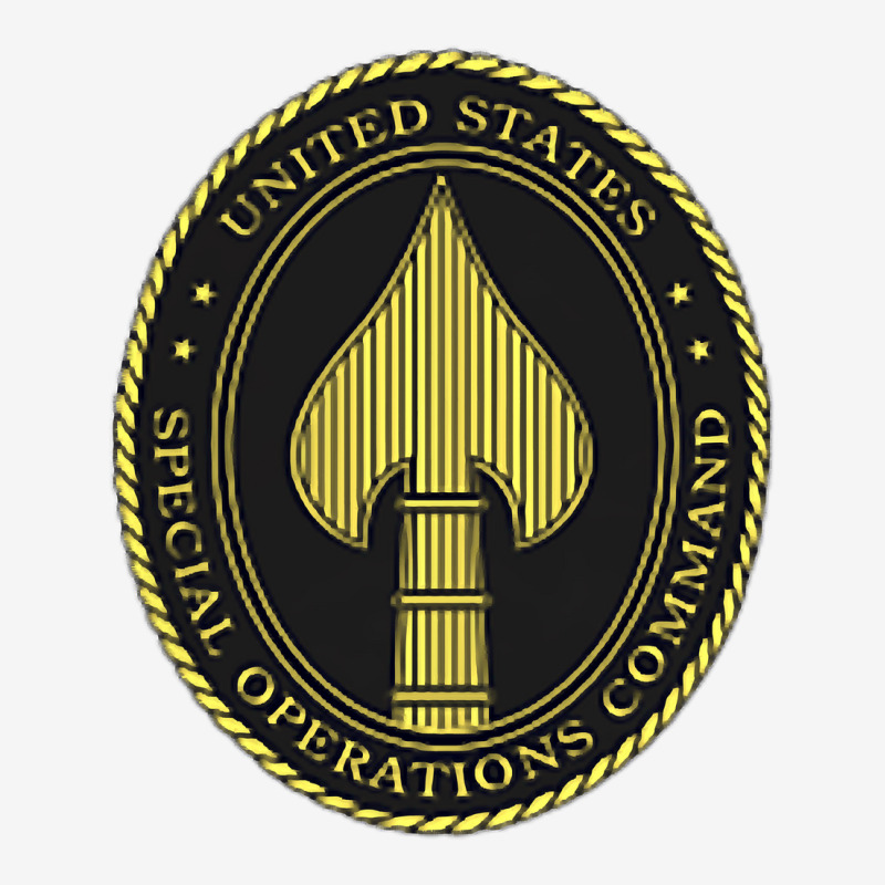 Us Special Operations Command Socom Military Morale T Shirt Round Patch | Artistshot