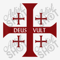 Crusader Christianity Deus Vult God Will Adjustable Cap | Artistshot