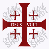 Crusader Christianity Deus Vult God Will Tank Top | Artistshot