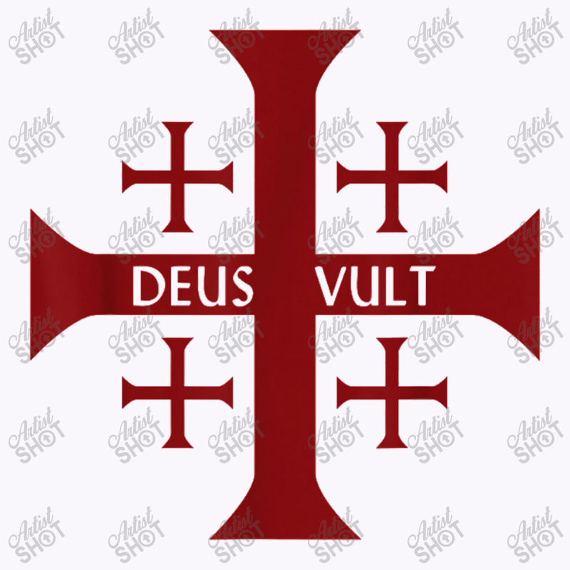 Crusader Christianity Deus Vult God Will Tank Top | Artistshot